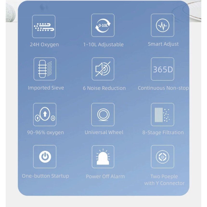 OXYGEN CONCENTRATOR 5-10L VTR-037